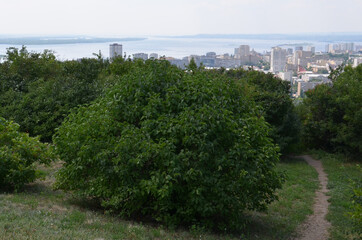 Fototapeta premium Sokolovaya Gora. View of the Volga River