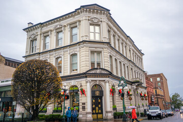 Obraz premium カナダのヴィクトリアの観光名所を旅行している風景 Scenes from a trip to the sights of Victoria, Canada. 