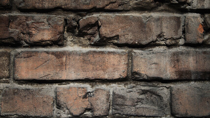 Grunge brick background. Brick texture and background.