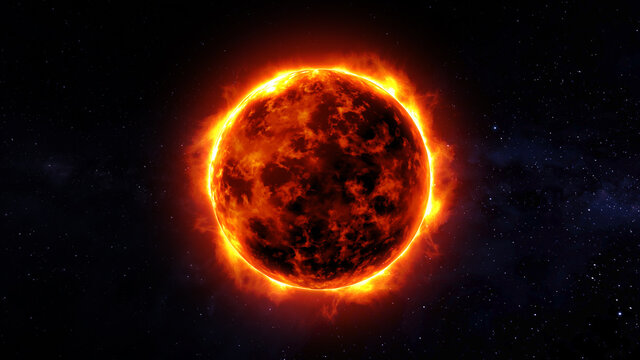 Solar Sun on Space