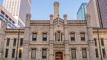 Water Works House at Water Tower Place in Chicago - CHICAGO, ILLINOIS - JUNE 12, 2019