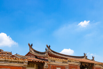 Fototapeta na wymiar Ancient residential buildings in Southern Fujian, China.