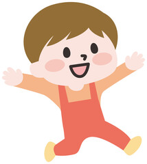 二頭身_子どものイラスト