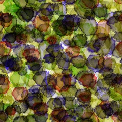 watercolor multicolor abstract seamless pattern background fabric design print wrapping paper digital illustration texture wallpaper 