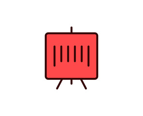 Barcode line icon. Vector symbol in trendy flat style on white background. Commerce sing for design.