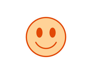 Emoji line icon. High quality outline symbol for web design or mobile app. Thin line sign for design logo. Color outline pictogram on white background