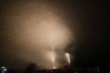 高鷲高原の花火イベント
