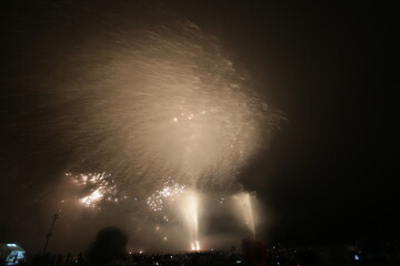 高鷲高原の花火イベント