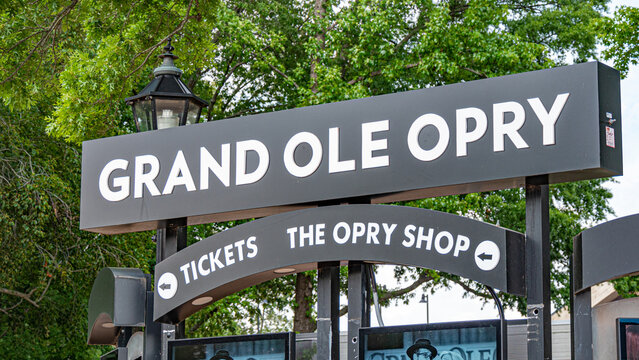 Grand Ole Opry in Nashville - NASHVILLE, TENNESSEE - JUNE 15, 2019