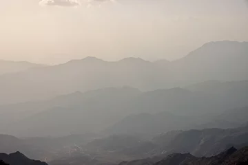 Fototapeten The canyon of Asir region, the view from the viewpoint, Saudi Arabia © Sergey