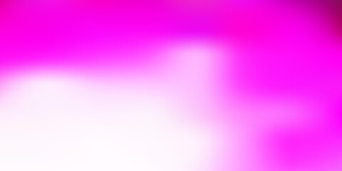 Light pink vector abstract blur backdrop.