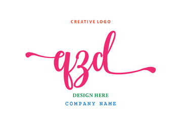 QZD lettering logo is simple, easy to understand and authoritative
