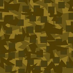 Geometric camouflage seamless pattern. Endless print. Textile.