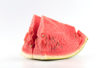 Watermelon on white background