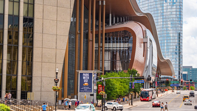 Music City Center In Nashville - NASHVILLE, TENNESSEE - JUNE 15, 2019