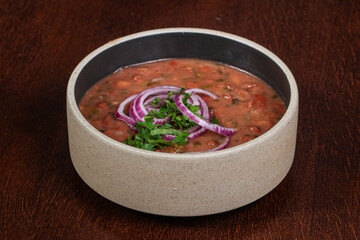 Georgian cuisine - lobio with bean