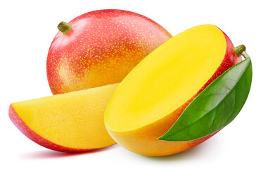Mango isolated on white background