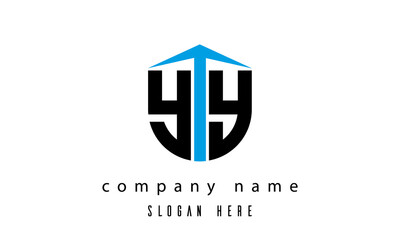 YY shield creative latter logo vector