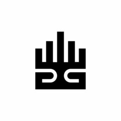 DOUBLE G BUILDING LOGO TEMPLATE