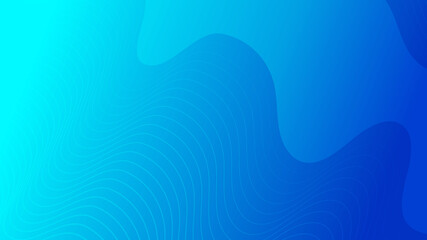 Modern colorful gradient background with wave lines