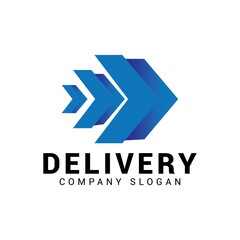 Logistics company logo. Arrow icon. Shipping icon. Arrow logo. Business logos. arrow vector. Shipping service logo. Web, Network, Digital, Technology, Marketing icon.