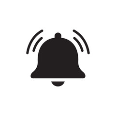 bell, notification icon vector design illustration
