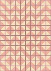 Abstract Geometric Pattern generative computational art illustration