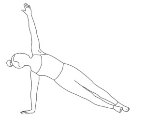 yoga, vasisthasana, side plank