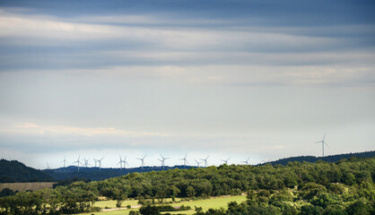 Obraz premium éoliennes
