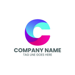 Modern C Letter Logo Design Vector Illustration 
By 
GFXrony