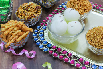 Tasty Indian savory snacks for festivals
