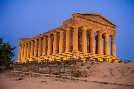 Valle dei templi,Agrigento,Sicily,Italy
