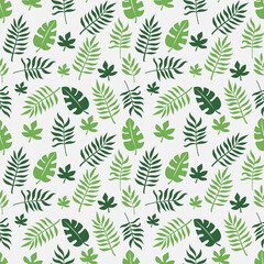 Fototapeta na wymiar surface leaf pattern in green vector image