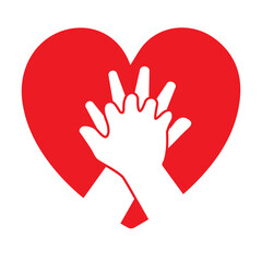 heart cpr medical icon vector design	 - obrazy, fototapety, plakaty