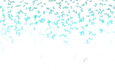 Light Green vector doodle texture with branches.