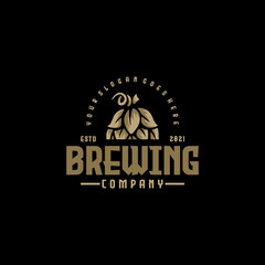 brewing logo vintage reference
