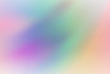 Light Multicolor vector abstract blurred background.