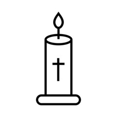 Religious Holiday Vector Line Icon Design