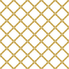 Geometric abstract vector pattern. Geometric modern golden ornament. Seamless modern golden background