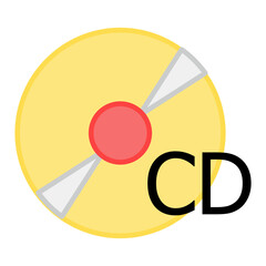 A perfect design icon of cd
