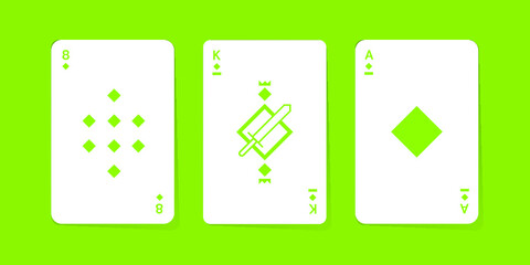 playing cards printing magic tricks original color back