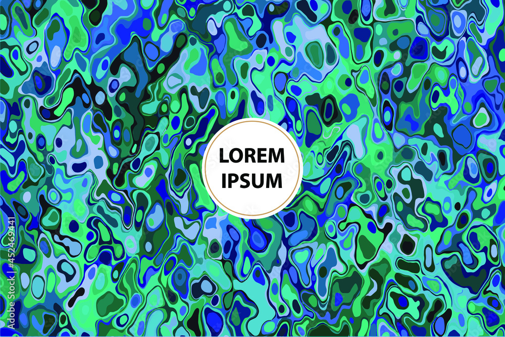 Poster modern abstract color background. liquid flow style. creative gradient texture for you design