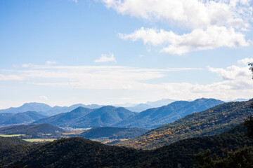 Autumn in Rocabruna, La Alta Garrotxa, Spain