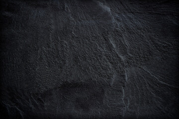 Dark grey black slate background or texture.