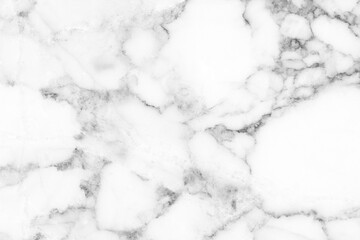White marble texture background pattern with high resolution.