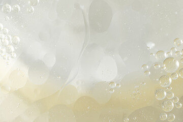 Abstract White water bubbles background