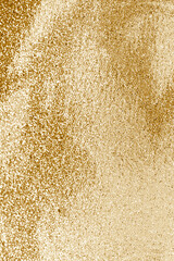 Gold glitter textured background