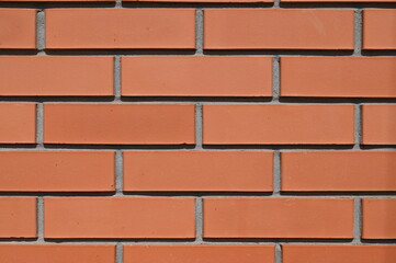 red brick wall