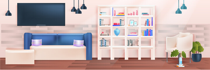 living room interior modern home apartment design horizontal
