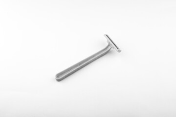 Mustache trimmer, beard trimmer isolated on white background